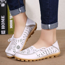 Merkmak Ballet Summer Women Flats Shoes's Cut Out Plus Size Dress Footwear Flats Moccasins Loafer Women's Shoes Sapato Wholesale
