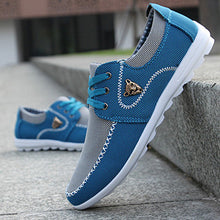 Merkmak Summer Men Shoes Trend Canvas Shoes Male Casual Shoes Men's Low Board Outwear Flats Breathable Driving Shoes Big Size 46