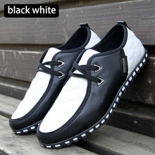 Merkmak New Fashion Canvas Men Shoes Brand Men's Flats Breathable Lace-up Business Shoes High Quality Plus Big Size 39-46