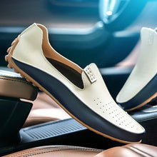 Big Size 38-47 Men Loafers Comfortable Men's Flats Top Quality Luxury Brand Leather Mens Shoes Summer Breathable Driving Shoes