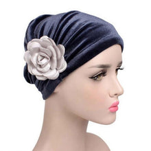 Autumn Winter Beanies Hat Unisex knitted Flower Cancer Chemo Hat Beanie Scarf Turban Head Wrap Cap gorro Solid Hat