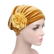 Autumn Winter Beanies Hat Unisex knitted Flower Cancer Chemo Hat Beanie Scarf Turban Head Wrap Cap gorro Solid Hat