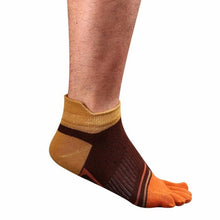 2017 Men's Five Toe Ankle Grip Short Dance Pilates Socks Non Slip Toe Socks Anti-sweat Five Finger Socks #EW